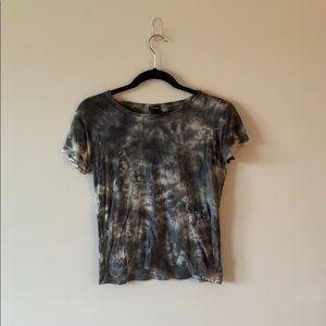 bleach dyed top